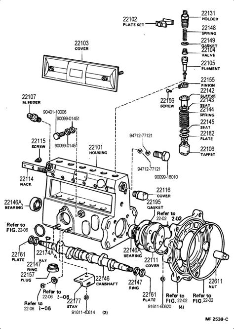 2h injector pump fuel screw|2H smoking under load.. .